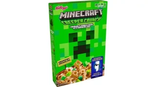 Minecraft : Des céréales à l'effigie des Creepers commercialisées