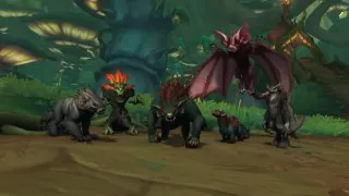 WoW Midnight : Aperçu des formes des druides Haranir 