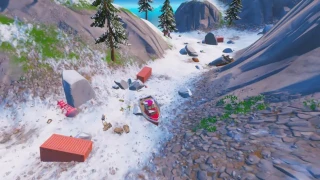 Utiliser une Faille à débris à Ravine des épaves ou au Ravage de Rocky, défi semaine 13