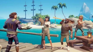 Sea of Thieves : Récompenses doublées et cosmétiques offerts via Twitch pour le jour du Parler Pirate