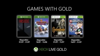 Les jeux Game with Gold du mois de juillet 2019