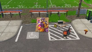 Fortnite : Défi semaine 9 : Obtenir un score d'au moins 10 points sur différents panneaux de clown