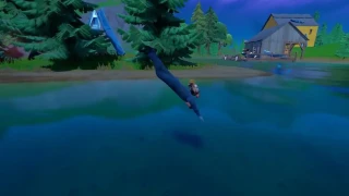 Nager au Lac des Canoës et à Lazy Lake, défi saison 8