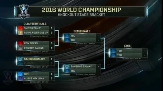 Worlds : Les quarts de finales ont commencé !