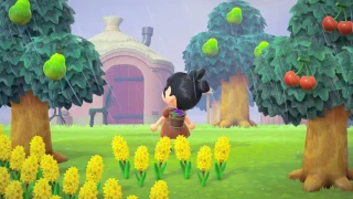 Animal Crossing: New Horizons fête la rentrée avec une hotte à raisin