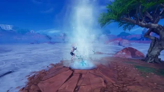 Parcourir la distance en étant en l'air sans utiliser de planeur ou être en chute libre, défi Fortnite saison 4