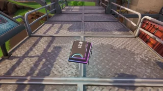 Fortnite : Défi Décryptage, puce 31 : Chercher à un point de vue sur un cratère de météorite