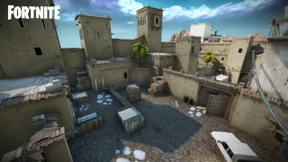 Fortnite : Dust 2, carte emblématique de CSGO, a été recréée
