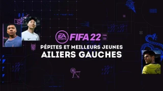 FIFA 22 : Pépites et meilleurs jeunes ailiers gauches (AG) du mode Carrière