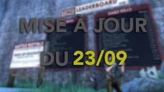 Mise à jour du 23/09