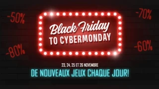 Black Friday : De Call of Duty à Red Dead Redemption, jusqu'à -80% sur les jeux chez Instant-Gaming !