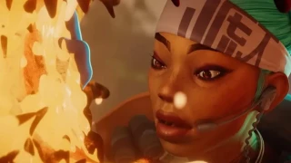 Apex Legends : Lifeline au cœur d'une vidéo Histoires des Terres Sauvages