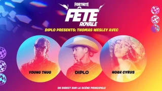 Fortnite : Diplo fera un concert de son prochain album en direct