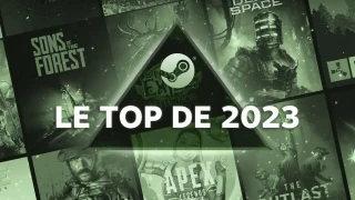 Baldur's Gate 3 et Hogwarts Legacy parmi les plus gros succès Steam en 2023, le best of Steam 2023 révélé