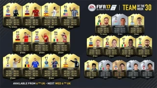 5 joueurs à 90+ de général pour la 30ème TOTW !