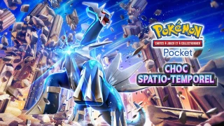 Pokémon Pocket : Date et heure de sortie de l'extension Choc Spatio-temporel en France