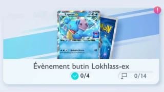 Pokémon Pocket : Obtenez la carte Lokhlass-EX lors du deuxième événement en jeu