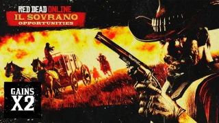 Red Dead Online : Gagnez le double de RDO$ et d'XP en volant Il Sovrano
