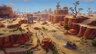 Fortnite : Défi semaine 2 : Chercher entre une oasis, une arche de pierre et des dinosaures