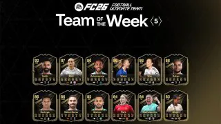 FC 26 : TOTW 5 : Salah, Aubameyang et Walsh éclatants