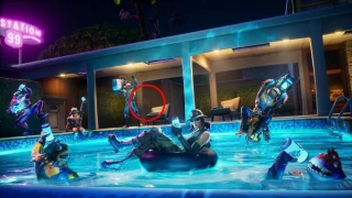 L'étoile cachée sur l'écran de chargement est au restaurant de tacos de Greasy Grove, Défi Détente estivale, Semaine 7, Saison 10