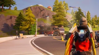 Trouver la lettre E cachée dans l'écran de chargement Grand plongeon, Fortnite