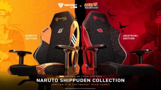 Secretlab x Naruto Shippuden : La collection gaming événement débarque enfin en Europe