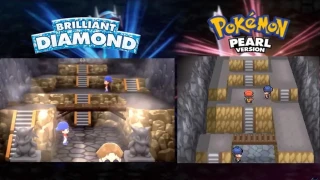 Pokémon Diamant Étincelant et Perle Scintillante : Une vidéo compare le remake sur Switch a la version DS