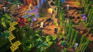 Minecraft Dungeons : Le DLC l'Éveil de la Jungle sera disponible le 1er juillet