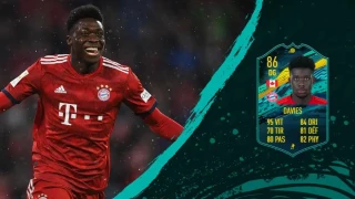 DCE Alphonso Davies Moments, solution