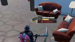 Fortnite : Carte au trésor Drake, où la trouver ?