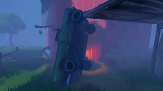 Interagir avec une voiture renversée pour la retourner, défi saison 8
