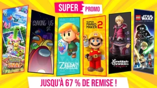 Nintendo eShop : De nouvelles réductions, via la « Super Promo », sont disponibles (jusqu'au 23 juin)