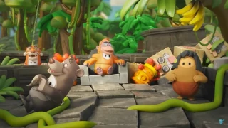 Fall Guys dévoile des skins du Livre de la Jungle