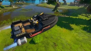 Prendre son envol avec un canot motorisé, mission Épreuve de TNTina, semaine 3
