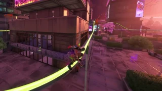 Tirer sur des cibles avec un pistolet-mitrailleur ou un fusil d'assaut en étant sur un rail de glisse, défi Fortnite saison 2
