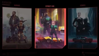 Cyberpunk 2077 présente ses trois parcours de vie, Corpo, Nomad ou Street Kid