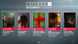 Hitman 2 date l'arrivée de ses nouveaux contenus gratuits pour les prochains jours