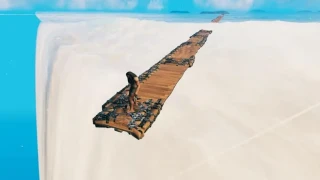 Valheim : Un joueur crée un pont jusqu'à la fin de l'océan