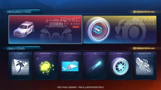Rocket League : La boutique d'objets débarque prochainement