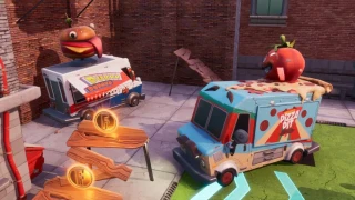 Fortnite : Défi Virée urbaine : Danser ou faire une emote entre deux camions-restaurants