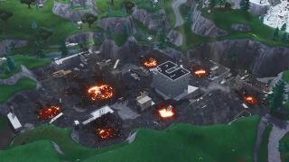 Fortnite : L'événement Unvaulting a détruit des bâtiments de Retail Row et Tilted Towers