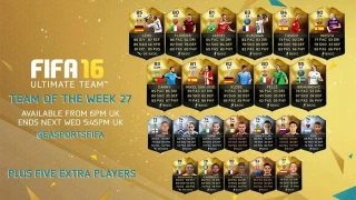 Le king Zlatan dans la TOTW27 !