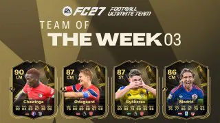 FC 27 : TOTW 3 : Chawinga, Ødegaard et Ueda se distinguent