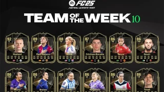 FC 25 : TOTW 10 : Haaland, Ronaldo et Digne resplendissants