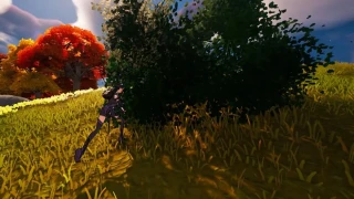 Se cacher dans plusieurs buissons lancés soi-même, défi Fortnite ça balance pas mal