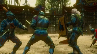 Un mod sur The Witcher 3 permet à Geralt de porter des boucliers !