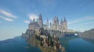 Une construction tirée de l'univers d'Harry Potter incroyable dans Minecraft