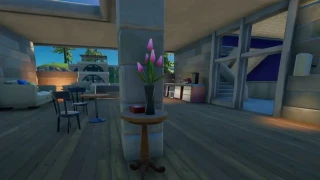 Ramasser un vase de fleurs à Lazy Lake, défi saison 7