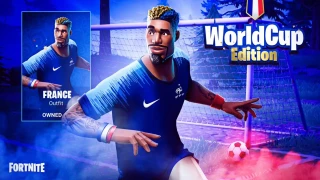 Fortnite : Un skin de l'Équipe de France de football créé à l'occasion de la Coupe du Monde
